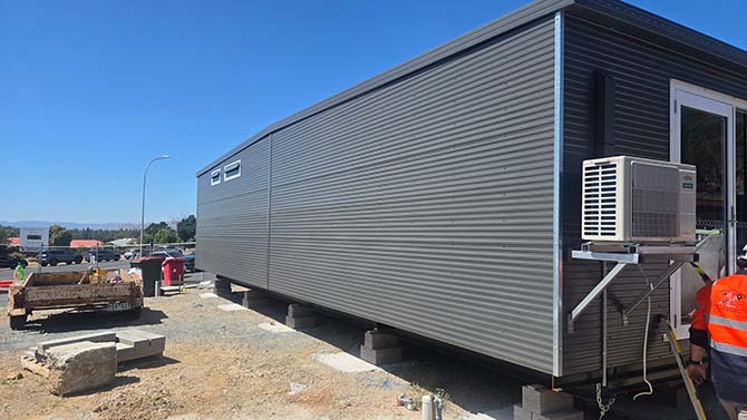toilet ablution block 12x21m male female hospital installed